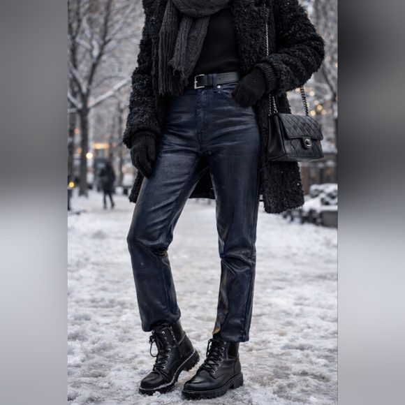 Madewell Denim - NWT Madewell The 90's Straight Jean In Midnight Foil Size 30